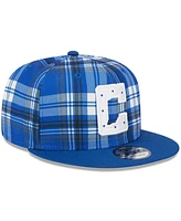 New Era Men's Royal Indianapolis Colts 2024 Sideline Statement 9FIFTY Snapback Hat