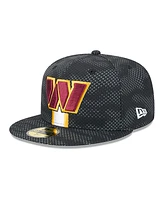 New Era Men's Washington Commanders 2024 Sideline 59FIFTY Fitted Hat