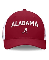 Nike Men's Crimson/White Alabama Crimson Tide Primetime Rise City Trucker Adjustable Hat