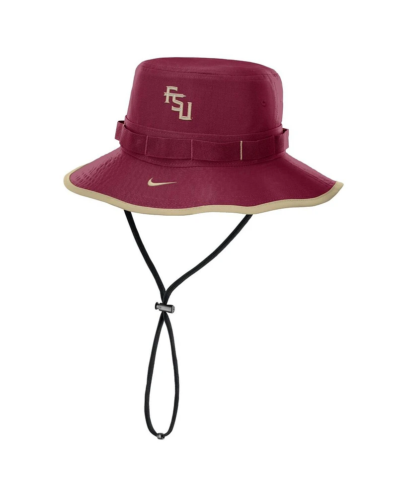 Nike Men's Garnet Florida State Seminoles 2024/25 On-Field Apex Performance Boonie Bucket Hat