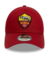 New Era Men's Red As Roma Core 9FORTY Adjustable Hat