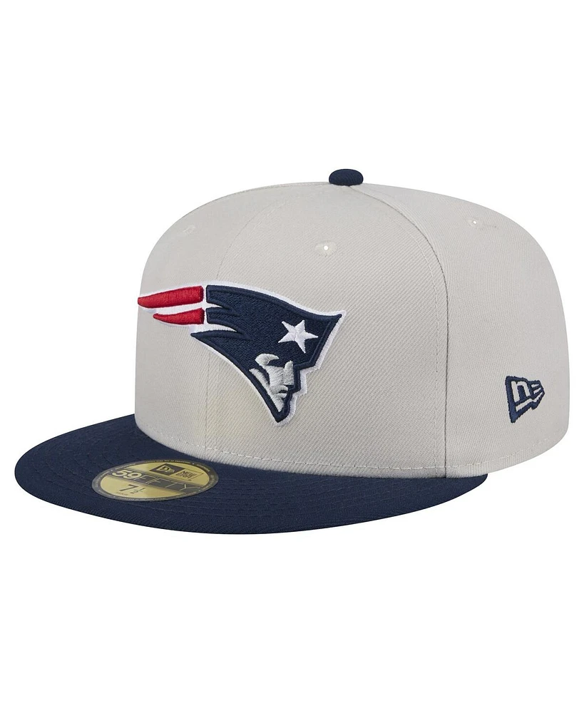 New Era Men's England Patriots Stoney 59FIFTY Fitted Hat