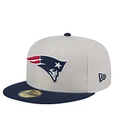 New Era Men's England Patriots Stoney 59FIFTY Fitted Hat