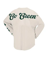 Spirit Jersey Women's Natural Michigan State Spartans Local Long Sleeve T-Shirt