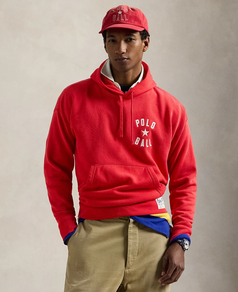 Polo Ralph Lauren Men's Vintage-Fit Ball Fleece Hoodie