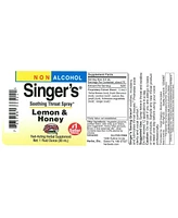 Trace Minerals Singer's Saving Grace Lemon & Honey 1 ounce Non Alcohol