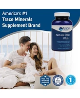 Trace Minerals Natural Rest Plus Dietary Supplement | Night Time Relaxing Formula to Support a Restful Night's Sleep | Herbs Enzymes L