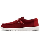 Hey Dude Men's Wally Sport Mesh Casual Moccasin Sneakers from Finish Line