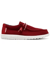 Hey Dude Men's Wally Sport Mesh Casual Moccasin Sneakers from Finish Line