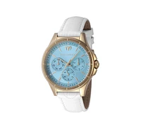 TechnoMarine Women's Tm-822061 MoonSun Quartz Chronograph Light Blue