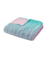 Mi Zone Primrose Ombre Shaggy Faux Fur -Pc. Duvet Cover Set