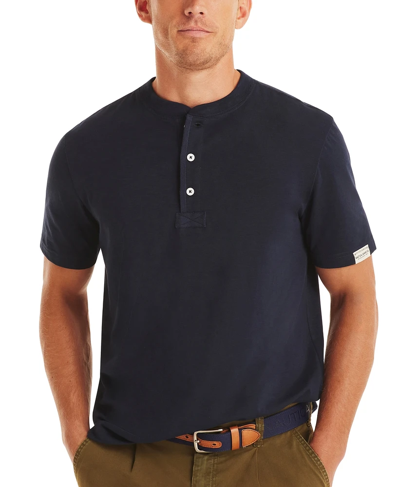 Nautica Men's Classic-Fit Solid Henley