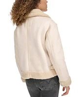 Levi's Women's Faux Shearling Aviator Jacket