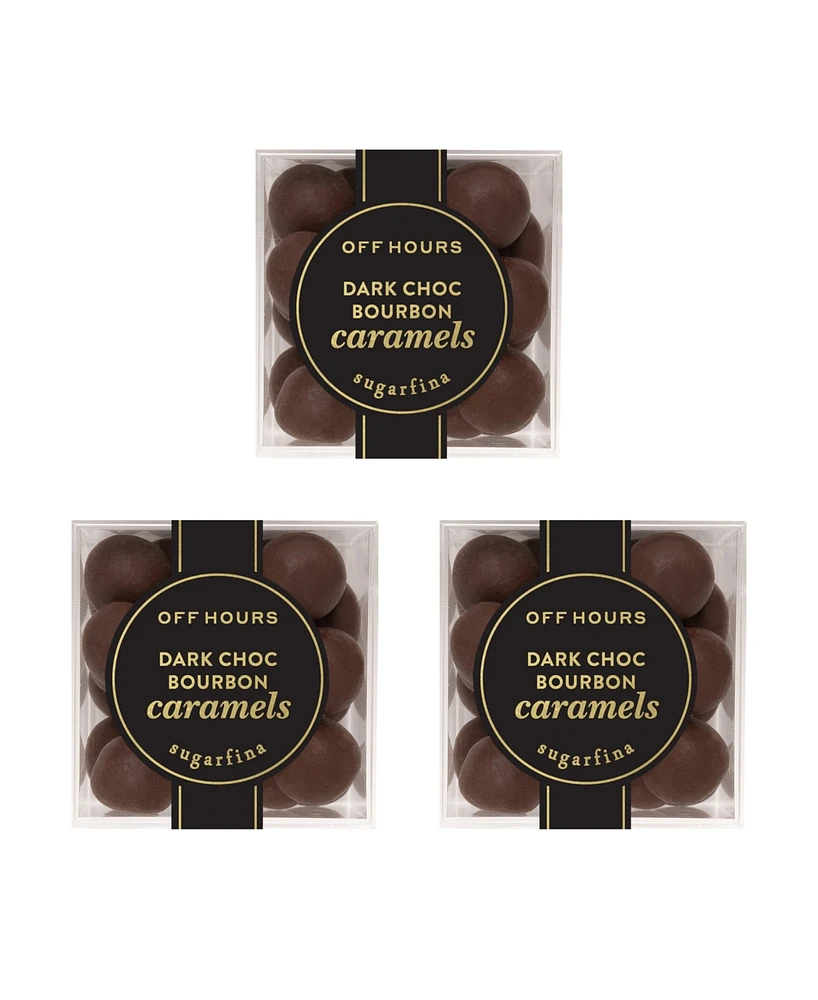 Sugarfina Dark Chocolate Bourbon Caramels, 3 Piece