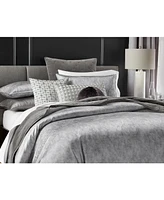 Hotel Collection Linear Ogee 3-Pc. Duvet Cover Set, Full/Queen, Exclusively at Macy's