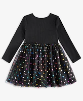 Epic Threads Toddler Girls Confetti Foil Tutu Dress, Exclusively at Macy's