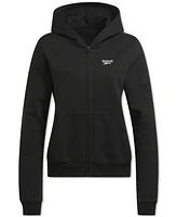 Reebok Women's Identity Small Logo Full Zip Hoodie