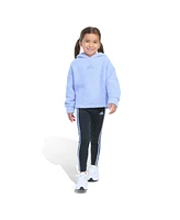 adidas Little & Toddler Girls Long Sleeve Hooded Sherpa Legging, 2-Piece Set