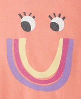 Epic Threads Toddler Girls Rainbow Smiley Graphic Long-Sleeve T-Shirt, Exclusively at Macy's