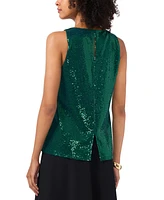 Vince Camuto Women's Sequin Sleeveless Top