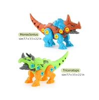 Cowin Dinosaur Toys Take Apart Stem with Drill