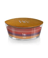 WoodWick Autumn Harvest Trilogy Ellipse Candle, 16 oz.