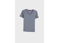 Bellemere Women's Grand V-Neck Cotton T-Shirt 160G