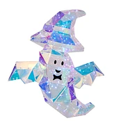 Seasonal Prismatic Iridescent Wizard Ghost 15.75", Led Lights