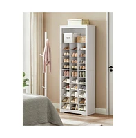 Slickblue 10-Tier Shoe Rack Organizer Space-Saving and Durable Storage Solution