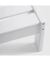 WestinTrends Outdoor Patio Hdpe Left Arm Facing Deep Seating Corner Chair