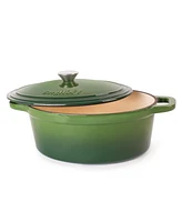 BergHOFF Neo Cast Iron 5qt. Oval Dutch Oven 11.5" with Lid