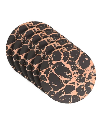 Dainty Home Marble Cork Place Mats, Washable Placemats