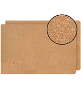 Dainty Home Marble Cork Place Mats, Washable Placemats