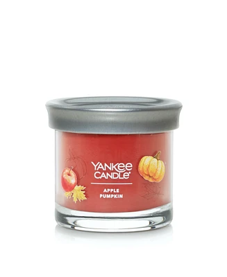 Yankee Candle Apple Pumpkin Signature Small Tumbler Candle, 4.3 oz.