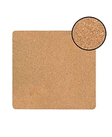 Dainty Home Marble Cork Place Mats, Washable Placemats Gold, 15" x 15" Set of 8, Heat Resistant Placemats, Non Slip, Table Mat, Table Placemats, for K