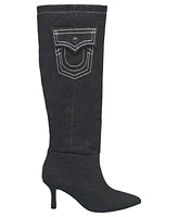 True Religion Women's Tall Denim Boot