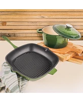 BergHOFF Neo Cast Iron 3qt. Round Dutch Oven 8" with Lid