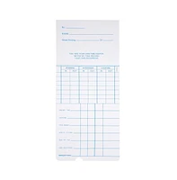 Yescom 1000x Weekly Time Clock Cards Timecard for Employee Attendance Payroll Recorder