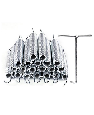 Yescom 7" Trampoline Springs Heavy-Duty Galvanized Steel Replacement Kit Set of 20pcs