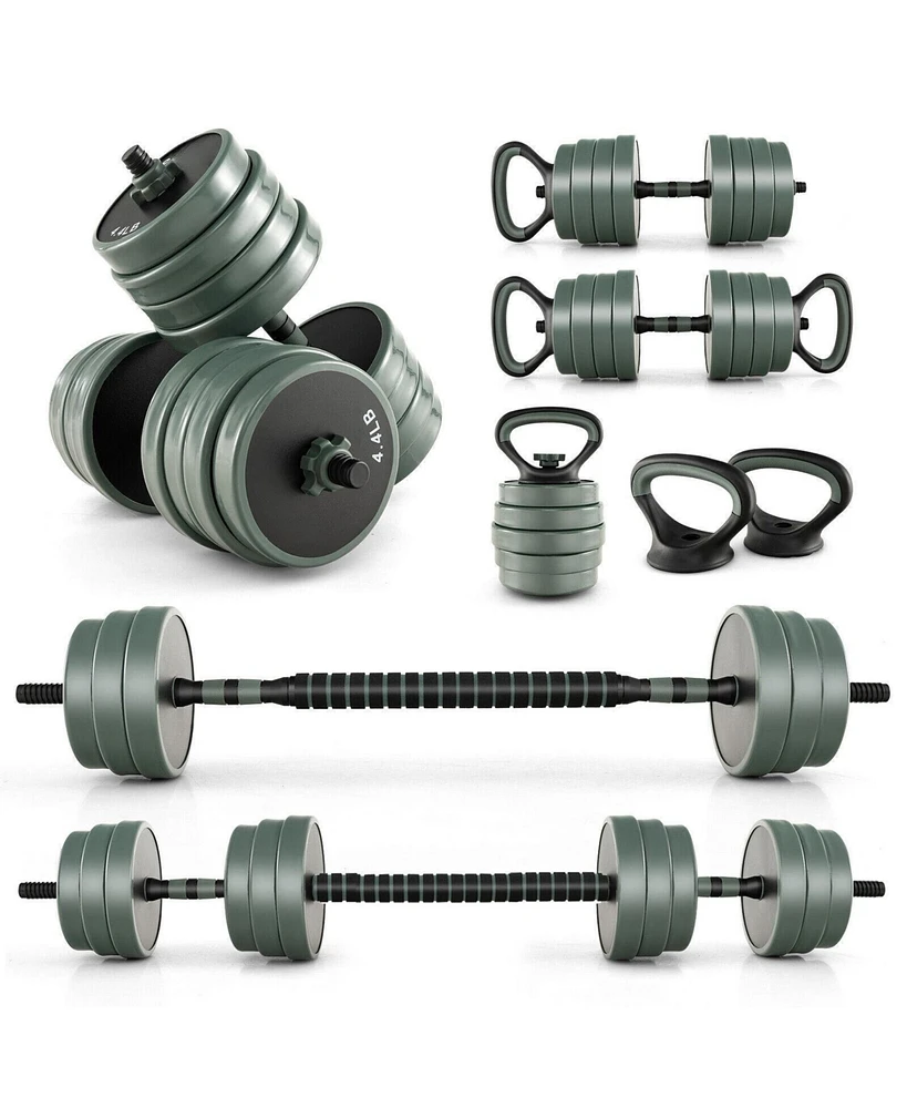 Sugift 4 in 1 Adjustable Free Weight Dumbbell Set