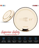 5 Core Wireless Charger (Pad), 15W Max Fast Charging, Compatible with Qi Enabled Phones, AriPods and More