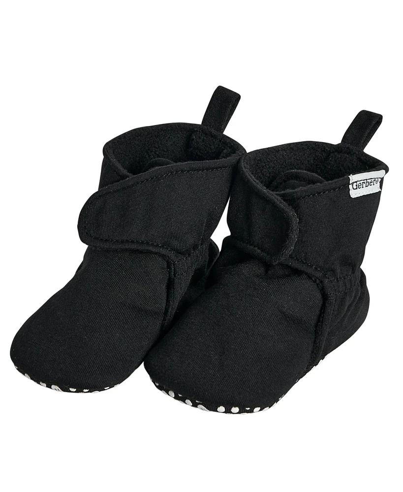 Gerber Baby Boys Soft Comfy Booties