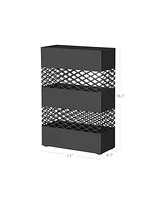 Slickblue Openwork Design Umbrella Stand Stylish and Contemporary Storage Solution