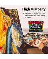 Hippie Crafter Acrylic Paint Set of 20 Colors