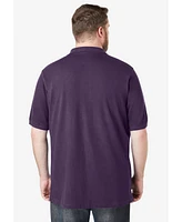 KingSize Big & Tall Shrink-Less Piqu Polo Shirt