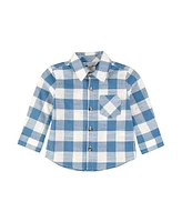 RuggedButts Toddler Boys Long Sleeve Button Down Shirt