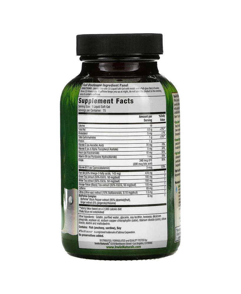 Irwin Naturals Triple-Tea Fat Burner