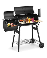 Sugift Outdoor Bbq Grill Barbecue Pit Patio Cooker