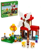 Lego Minecraft The Windmill Farm Buildable Video Game Toy 21262, 462 Pieces