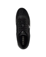 Guess Women's Cieska Triple Triangle Embellished Court Sneakers